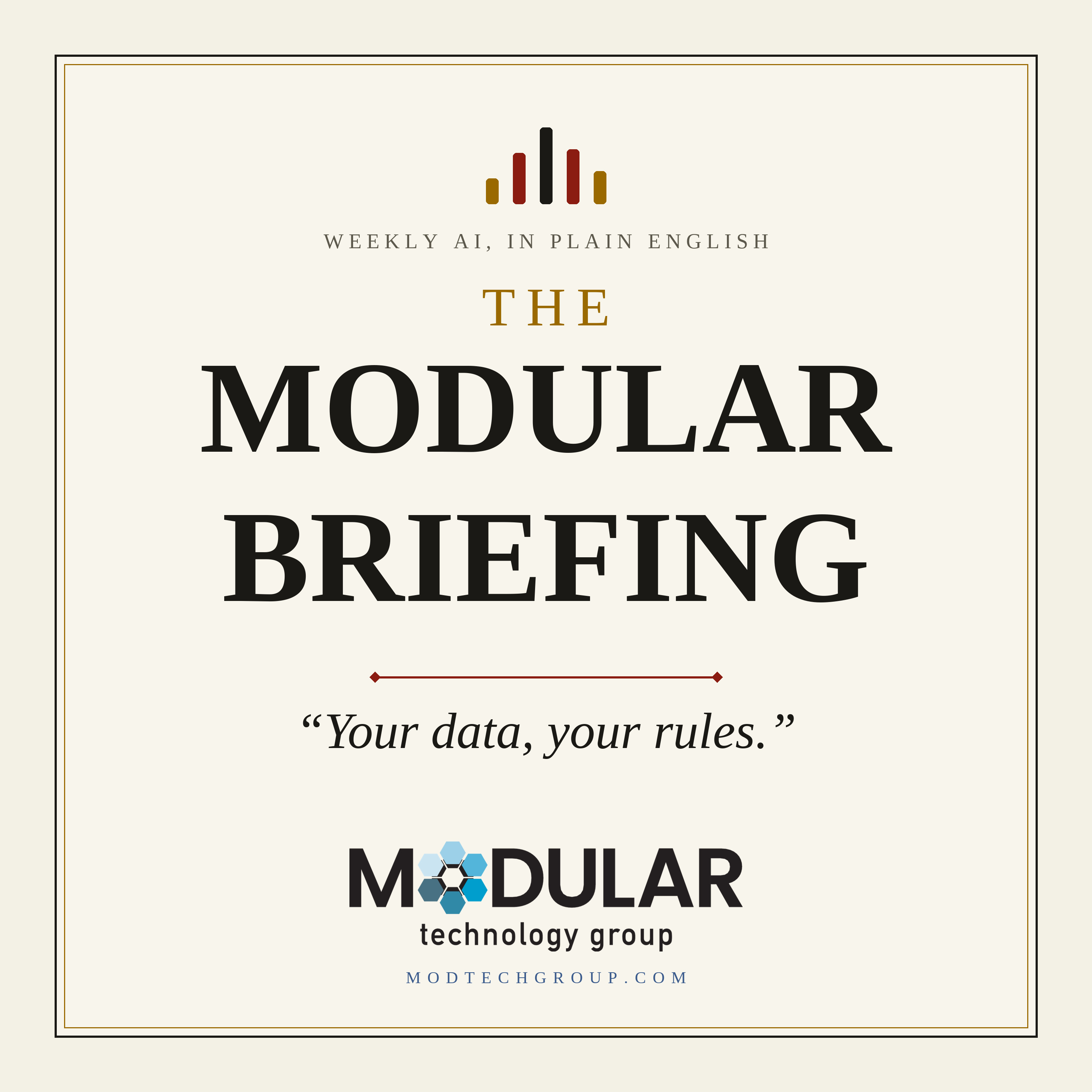 The Modular Briefing cover art